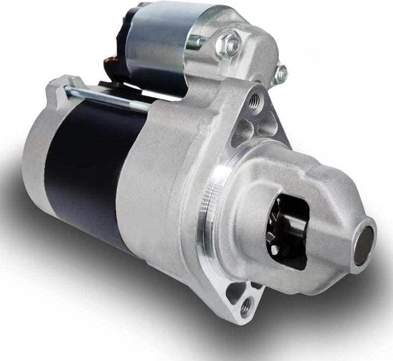 Boatrip 19169 New Starter Motor Replacement for Kawasaki FX730V FX691V FX600V FX651V FX541V FX481V, John Deere 636M 652R 648R Z445 Z920A WHP52A WH48A, OE#: 21163-7023 21163-0756 21163-0754 428000-6600 - Image 1